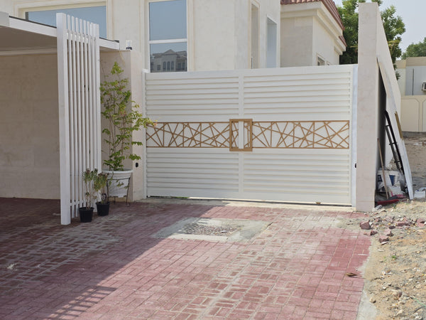 Modern Aluminum Sliding Gate