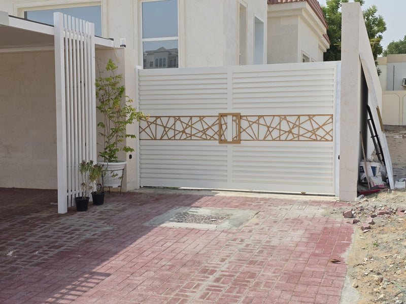 Modern Aluminum Sliding Gate