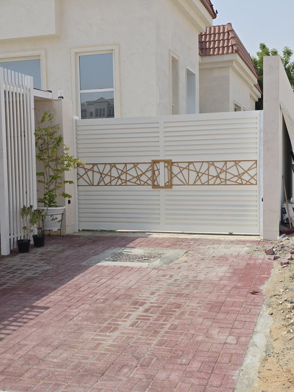 Modern Aluminum Sliding Gate