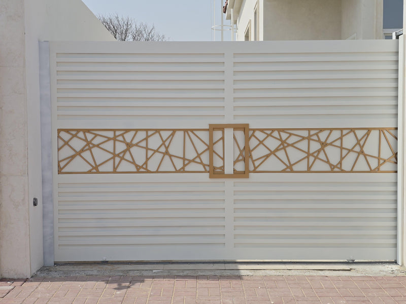 Modern Aluminum Sliding Gate